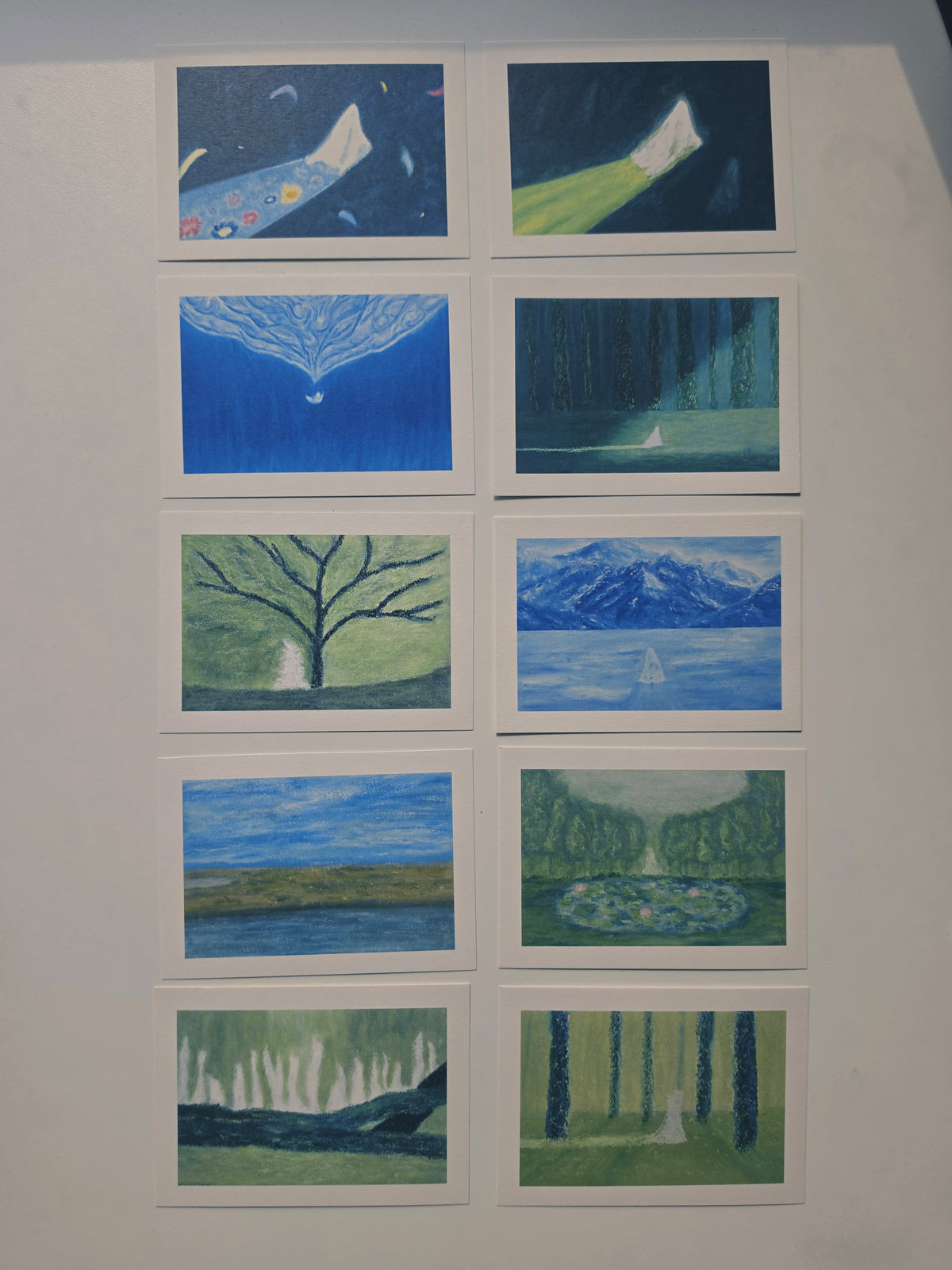 Collection set: My Soul — 10-Piece Postcard
