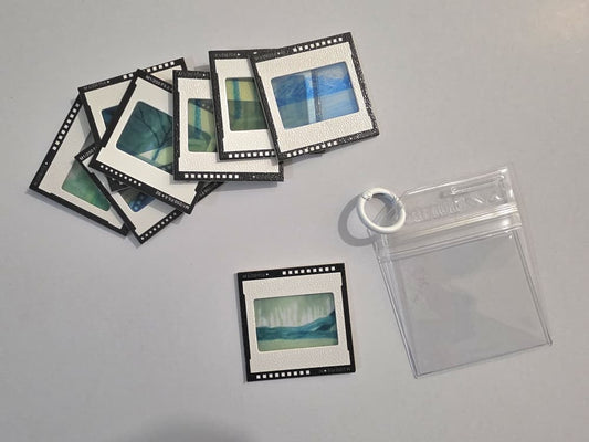 Reversal film Keychain - Where I am?