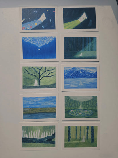 Collection set: My Soul — 10-Piece Postcard