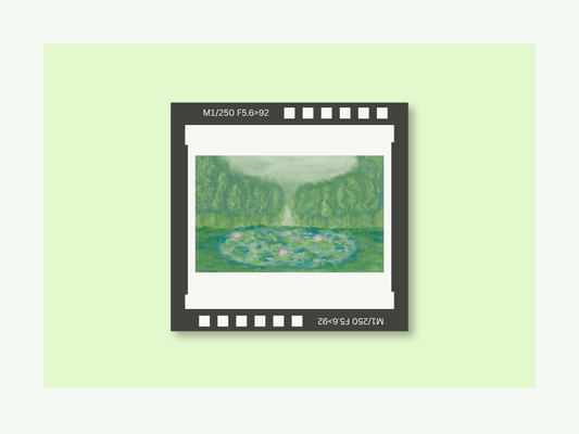 Reversal film Keychain - Fleeting Journey