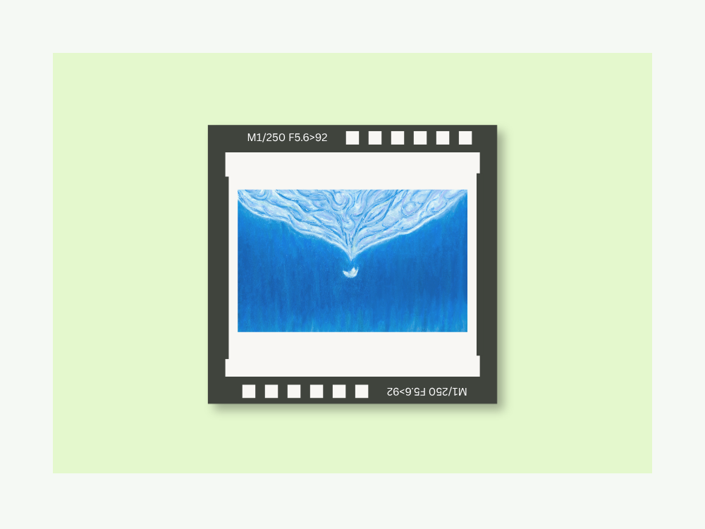 Reversal film Keychain - You are allowed to Fall