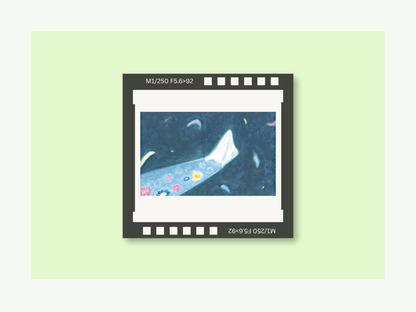 Reversal film Keychain - Bound to Bloom