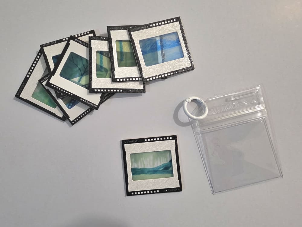 Reversal film Keychain - Where I am?