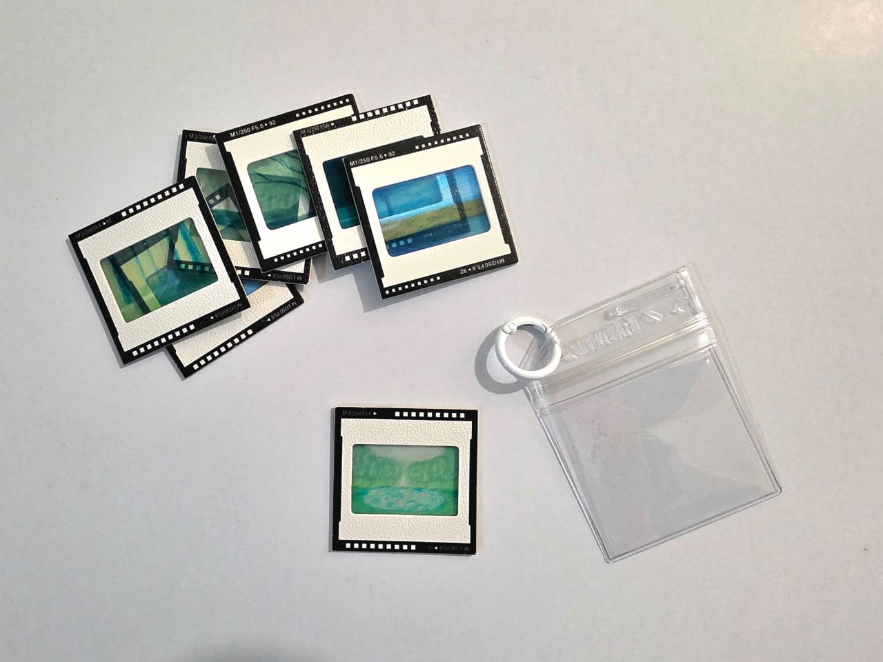 Reversal film Keychain - Fleeting Journey